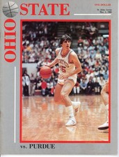Ohio State Purdue March 5, 1983  CLARK KELLOGG  GRANVILLE WAITERS