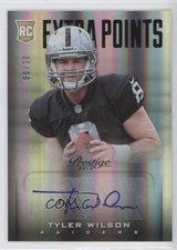 2013 Prestige Rookie Extra Points Black Signatures 6/10 Tyler Wilson Auto 0f8