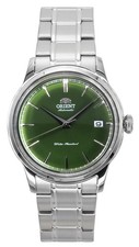 Orologio Uomo Orient Bambino Acciaio Quadrante Verde Erba Automatico RA-AC0M09E