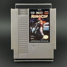 RoboCop Nintendo NES Probado Aut&eacute;ntico Con Cubierta Excelente Estado Cartucho NES