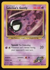 Sabrina's Gastly 93/132 Unlimited Common Gym Heroes Pokemon English LP on eBay