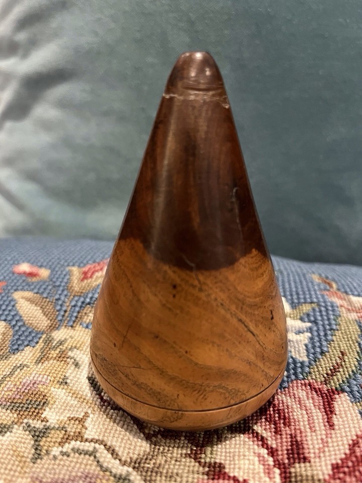 Turnpin PLUMBERS COLLECTABLE ANTIQUE LIGNUM VITAE TURNPIN,SMOOTH POLISHED ...