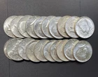 $10 1964 Kennedy Half-Dollars - 90% Silver 20-Coin Roll (BU)