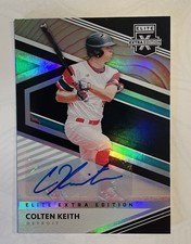 2020 Panini Elite Extra Edition - Colten Keith #139 Signatures (AU, RC)