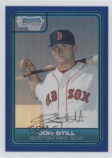 2006 Bowman Draft Chrome Draft Picks Blue Refractor 166/199 Jon Still #DP27 0t7