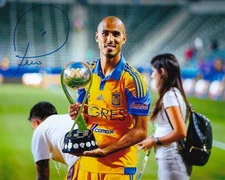 GUIDO CONDE PIZARRO SIGNED AUTO'D 8X10 PHOTO TIGRES UANL ARGENTINA MEX A