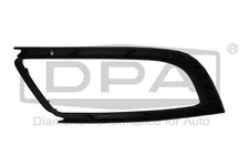 Kühlergrill Stoßstangengitter links schwarz 88071787102 DPA für SKODA SUPERB II