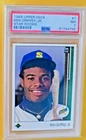 1989 UD STAR RC #1 KEN GRIFFEY JR. ROOKIE RC PSA 7