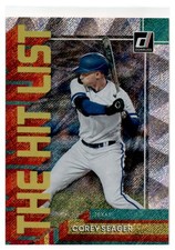 2022 Panini Donruss Corey Seager The Hit List Rapture #THL-12 Rangers