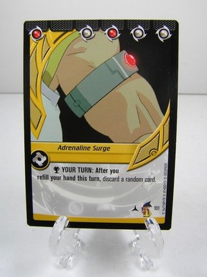 Beyblade Trading Card Game TCG #101 Adrenaline Surge 2003 Decipher