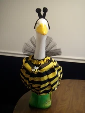 Goose clothes outfit - Bumble Bee costume w/antenna for lg 24-27" goose