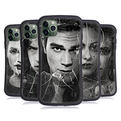 RIVERDALE KAPPUTTE GLAESER PORTRAITS HYBRID HUELLE FÜR APPLE iPHONES HANDYS