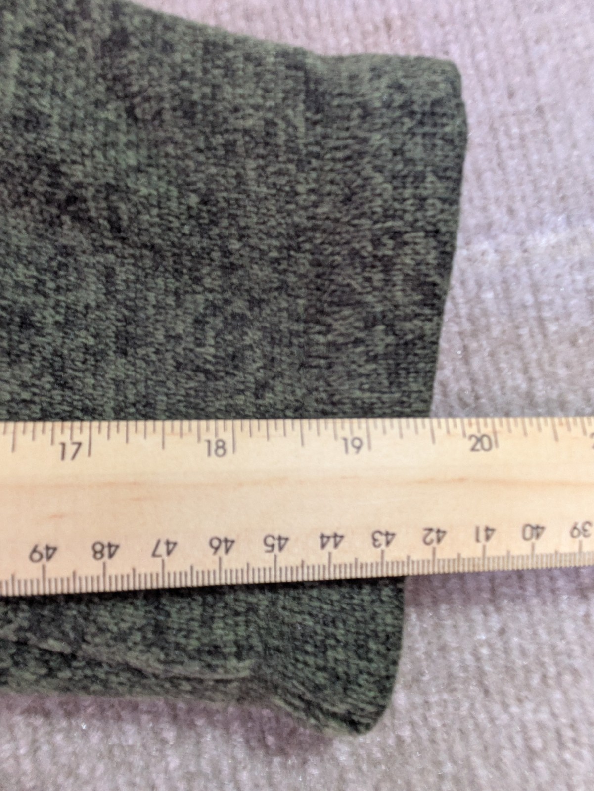 Woolrich Polyester Henley Gray Snap Button Sweate… - image 20