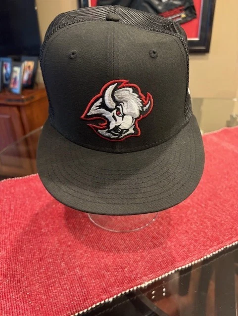 Sombrero de camionero Buffalo Sabres New Era 9FIFTY etiqueta de equipo alternativa Foto 2 de 4