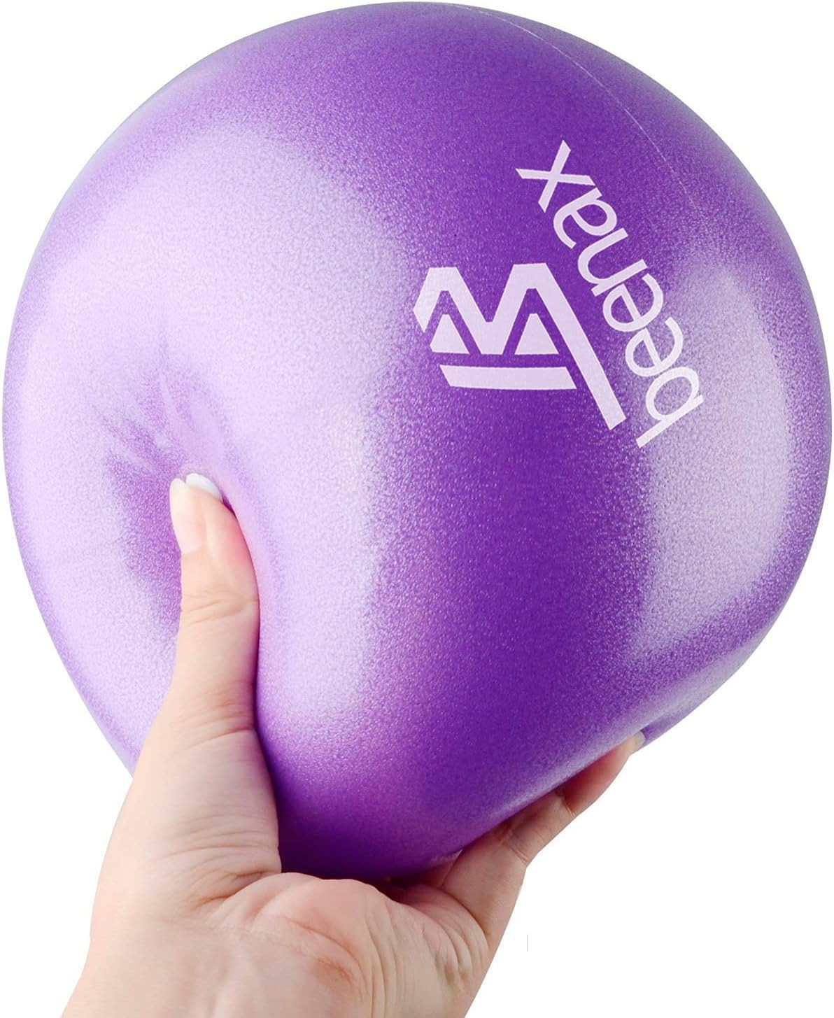 23Cm Soft Pilates Ball - 9 Inch Exercise, Mini Barre, Gym Ball - Perfect for Yog