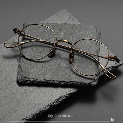 Ultra-Light Titanium Reading Glasses Women Men Readers Japanese Eyeglass Frames