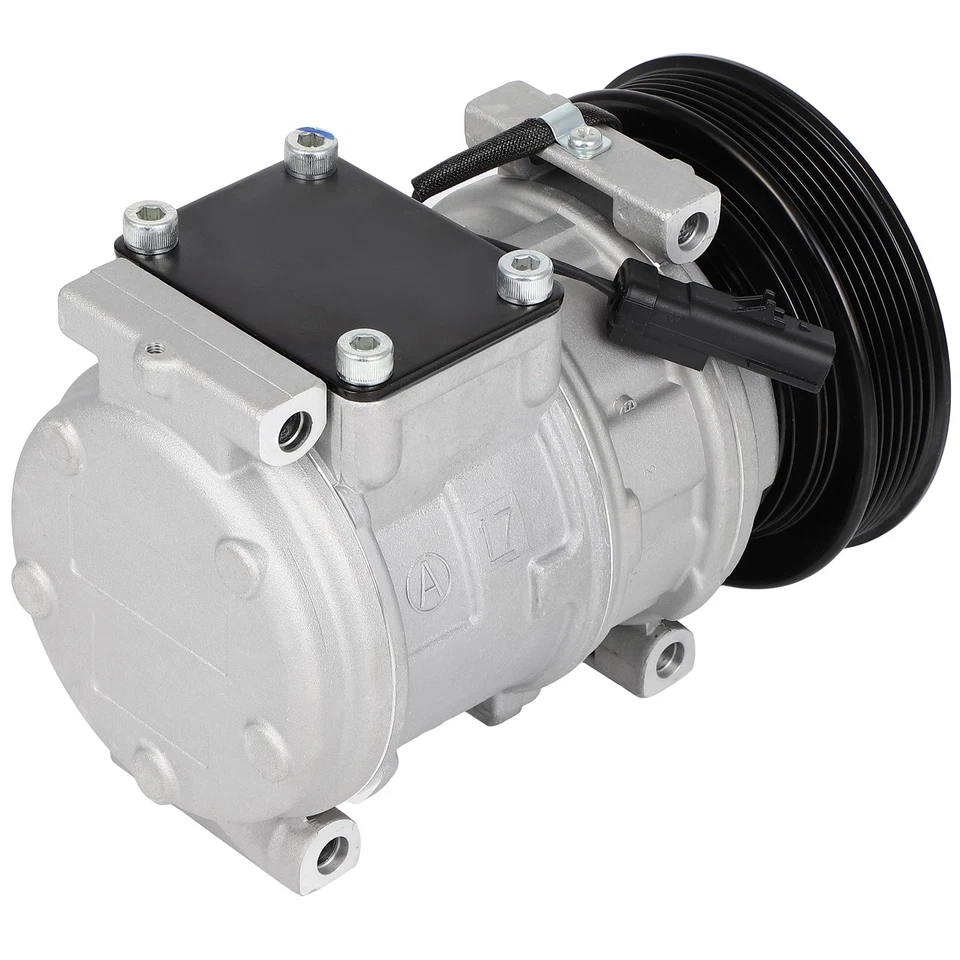 AC A/C Compressor with Clutch For Plymouth Voyager 2.4L 1996 1997 1998 1999 2000 - Image 3 of 4