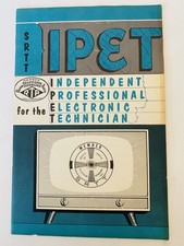 1950s RTA IPET independent Professional Electronic Technician TV Repair Pasadena
