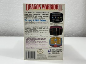 Dragon Warrior III 3 (Nintendo NES) CIB Complete w/ 3 Original Inserts