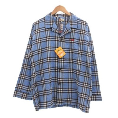 Un item Edwin EDWIN Shirt with tag L Light blue Light blue Navy Multicolor