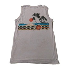 VTG OP Ocean Pacific Mens Small Tank Top Sleeveless Shirt Surf Style 80s 1983