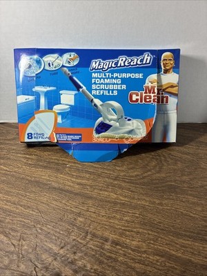 Mr. Clean Magic Reach Multi-Purpose Foaming Scrubber  7 Pack Refill Opened Box