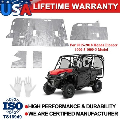 SPARKWHIZ 010874 Heat Shield Kit For 2015-2021 Honda Pioneer 1000-3 1000-5 NEW