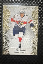2025-26 Upper Deck Artifacts - Anton Lundell #71 Gold Material /299 (MEM)