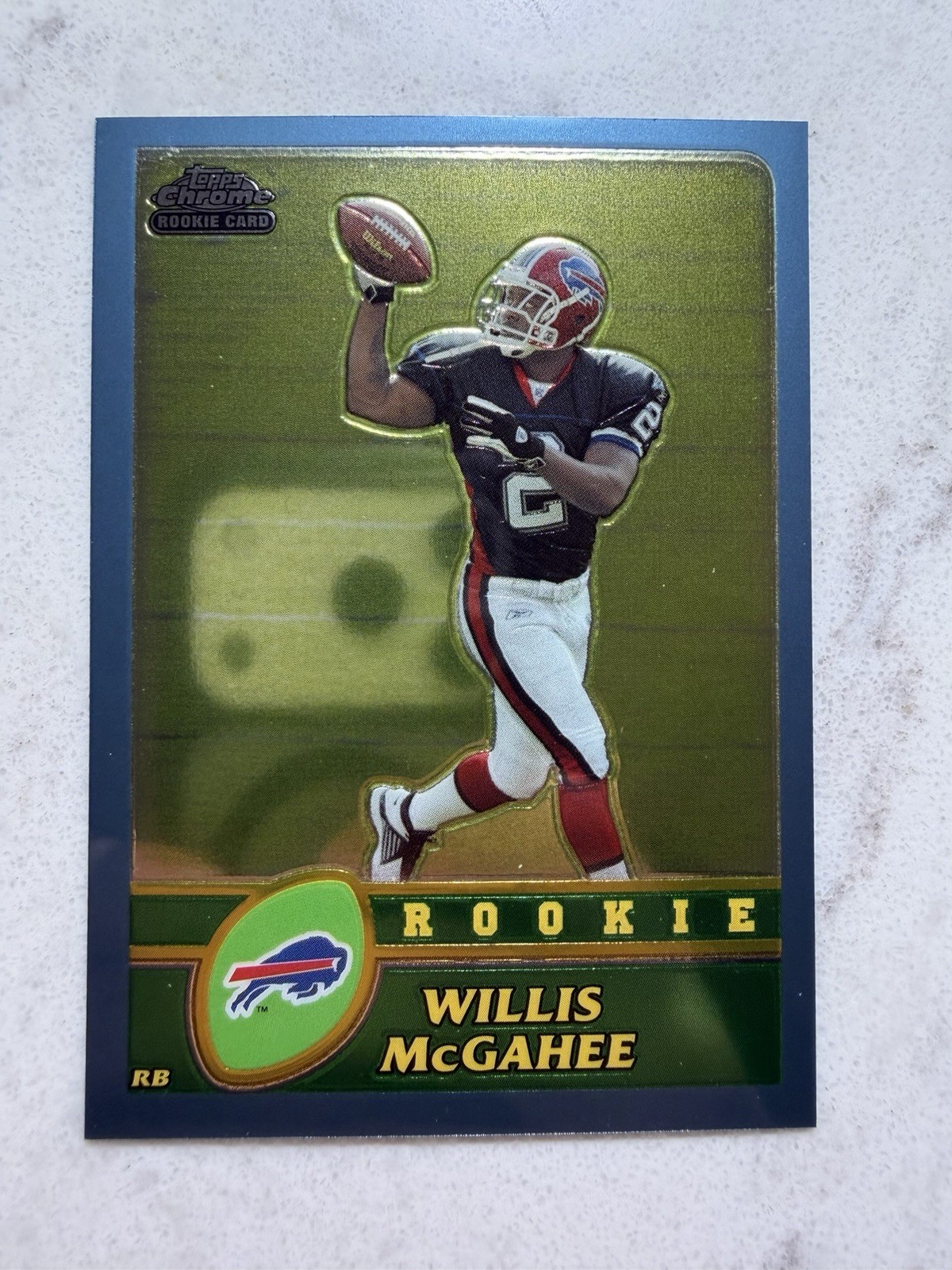 Willis McGahee Topps Chrome #215 Base