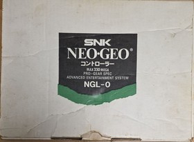 Neo Geo AES Max 330 Mega Bundle w/Paperwork + Fightstick - Tested CIB