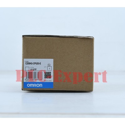 NEW IN BOX PLC CPU unit C200HG-CPU33-E One year warranty OM9T