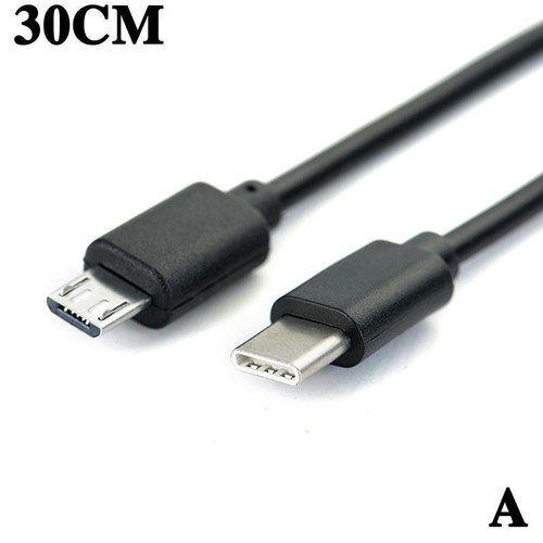 USBC to Micro USB OTG Cable for Syncing Charging and Data Transfer э U8O8 A I8V7 - Picture 8 of 9