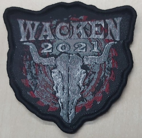 Patch / Aufnäher - Original Wacken WOA 2021 ca. 6,5x6,5 cm -NEU Selten TOP