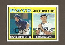 2016 TOPPS HERITAGE BASE CARDS #101 thru #200 - PICK ANY - UPDATED 07/11/24