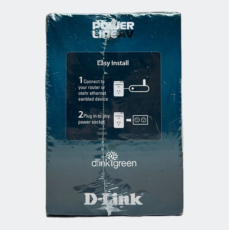 D-Link Powerline AV500 Passthrough Kit DHP-P309AV Ethernet Adapter - Brand New - Image 3 of 4