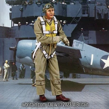 W.Britain 13014 U.S. Navy Pilot, 1941-45 (Britains)
