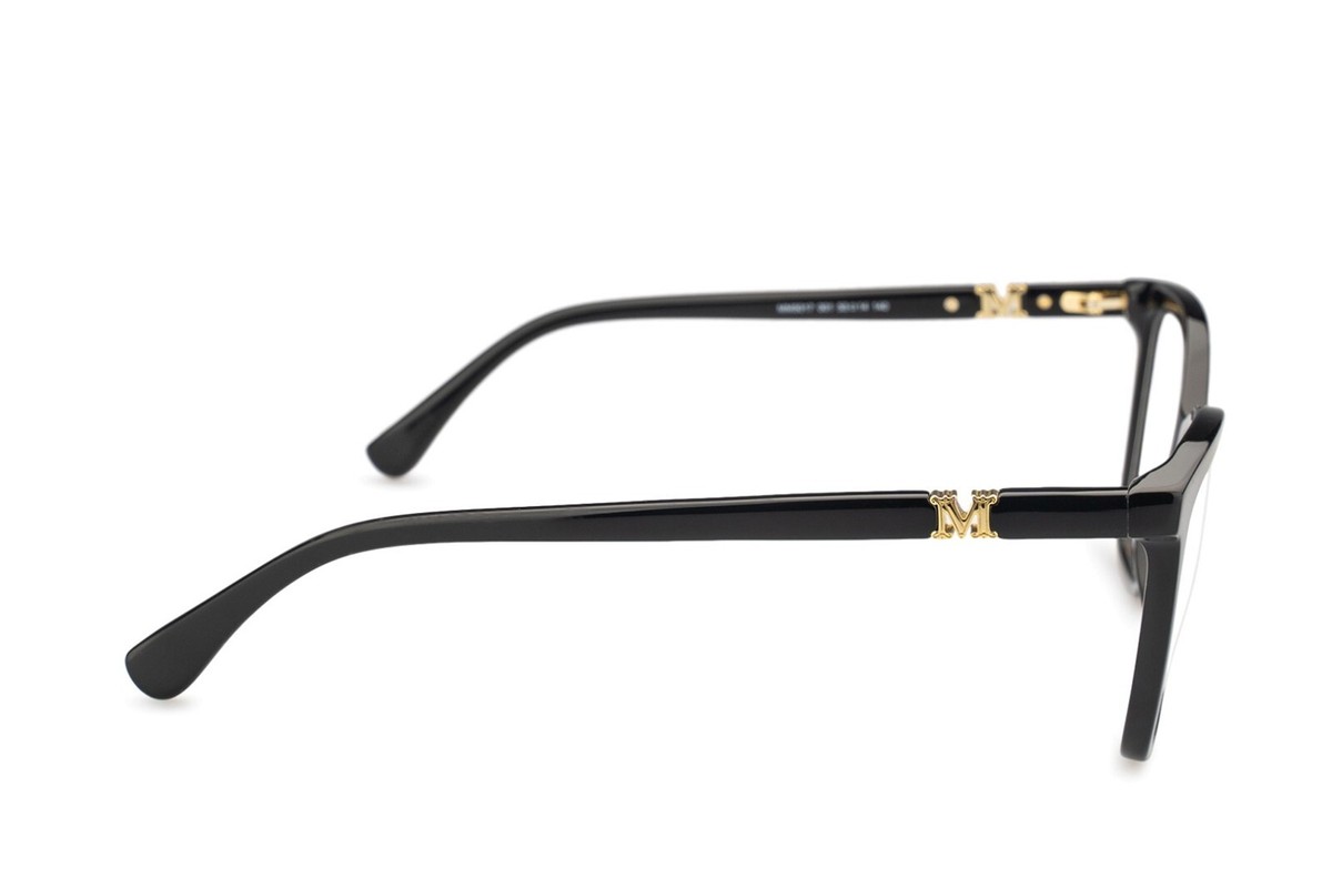 MAXMARA ハタフライフレムメカネ MM5052 001 Max Mara MM5025 Eyeglasses | FREE Shipping - Go-Optic.com