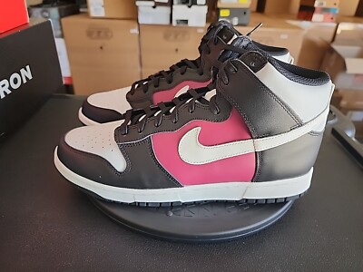 Size 10.5 - Nike Dunk High Black Rosewood