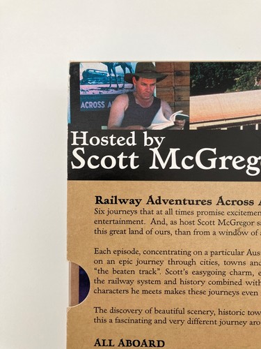 Railway Adventures Across Australia DVD Boxset 1993 Volumes 1-3 Scott McGregor - Picture 11 of 22