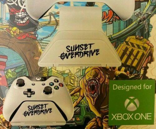 XBOX ONE CONTROLLER STAND WHITE SUNSET OVERDRIVE GAMING SPECIALS ADDITION - Picture 3 of 5