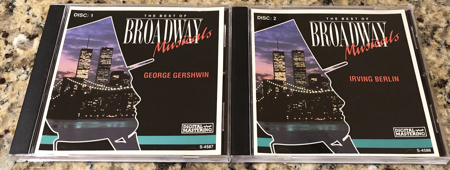 The Best of Broadway Musicals 2-CD SET. GERSHWIN & BERLIN. S-4587, S ...