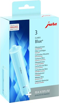 JURA CLARIS Blue+ Erzats-Filterpatrone - 3-er Set (24231)