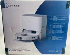 ECOVACS DEEBOT T10 Plus Robot Vacuum and Mop Cleaner with Auto-Empty Station