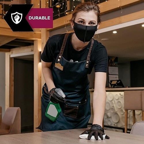 10 Boxes of 100 Safeko Blak Nyle Gloves Food Grade (1000 Total) 100% Latex Free - Picture 4 of 5