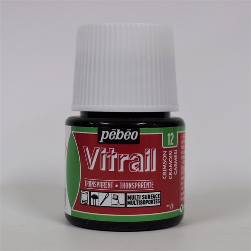 PEBEO VITRAIL - GLASS PAINTS - 45ml and 250ml Bottles - Huge Color Range - Picture 6 of 41
