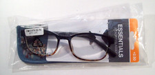 New Women's Foster Grant Essentials Reading Glasses 2.50, Misha Blu, Soft Case