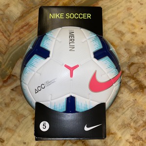 Nib Womens Nike Merlin Acc NWSL Fifa Premier League Official Match Soccer Ball 5 | eBay