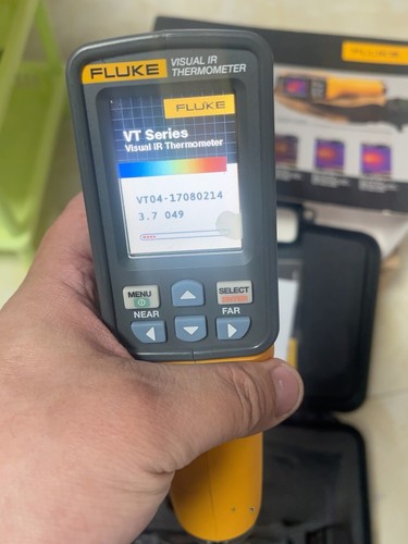 Termómetro IR visual Fluke VT04/Con estuche y cargador de EE. UU. - Imagen 8 de 8