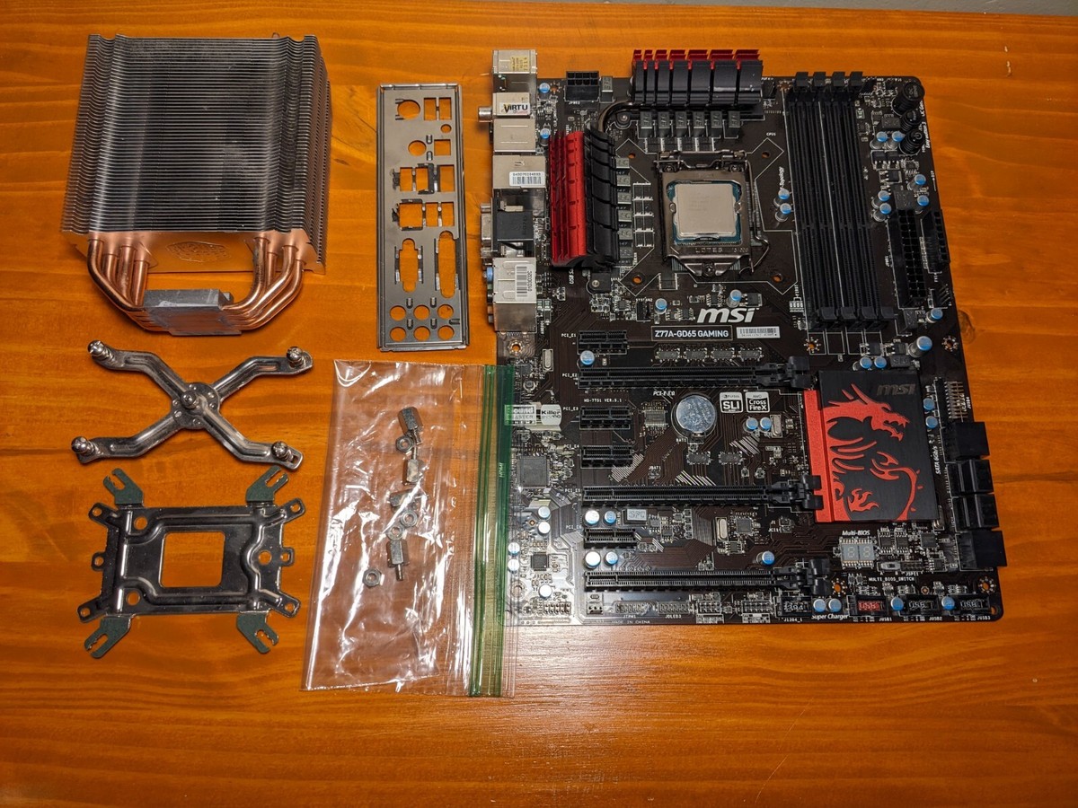 Gd65 Gaming Z77 Chipset Motherboard Msi Z77a Z77 G43 MSI Z77A-G43 - Main Image