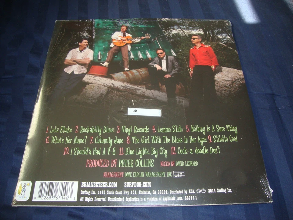 Brian Setzer Rockabilly Riot! LP sealed - Image 2 of 3